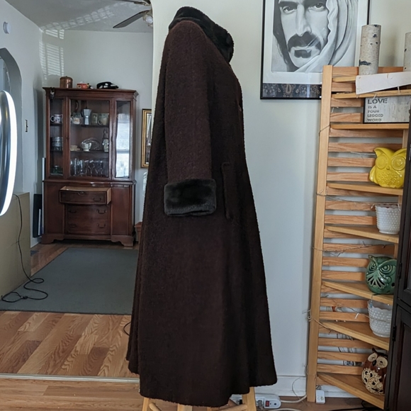 90s Steve by Searle boucle swing coat - Picture 3 of 11